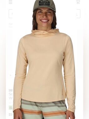 Simms Women's Long Sleeve Solarflex Hoodie